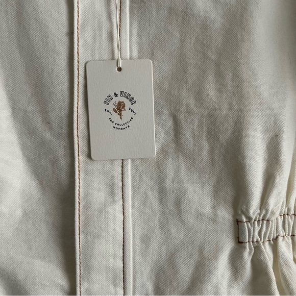 Fin and Vince Painters 90s White Jumpsuit - Picture 5 of 6